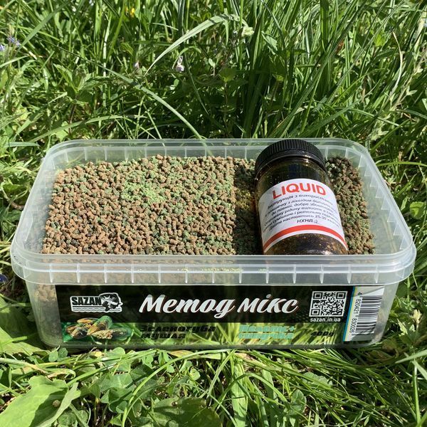 Метод мікс для лову коропа Зеленогуба Мушля / Method Mix GLM 83002 фото