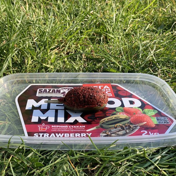 2кг. Метод мікс МЕГА Бокс "Полуниця" / 2kg. Method Mix MEGA Box "Strawberry" 89001 фото