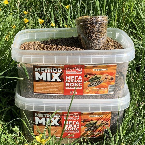 2кг. Метод мікс МЕГА Бокс "Тигровий горіх" / 2kg. Method mix MEGA Box ''Tiger Nut'' 89002 фото